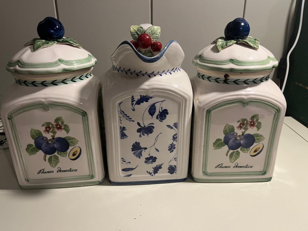 Villeroy & Boch 2x french garden charm + 1x cottage charm, Ophalen