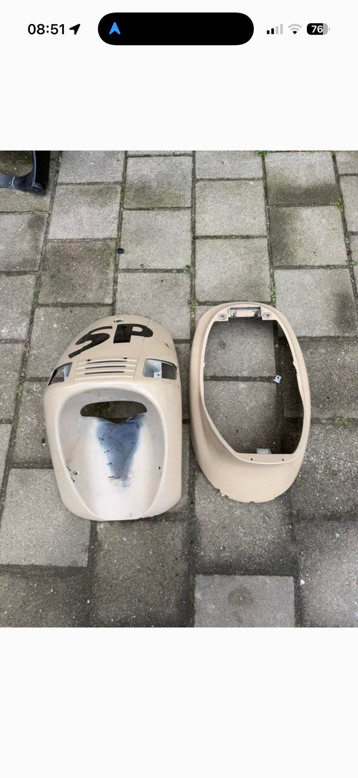 Piaggio zip fastrider kappen 50cc 125cc 180cc, Ophalen of Verzenden