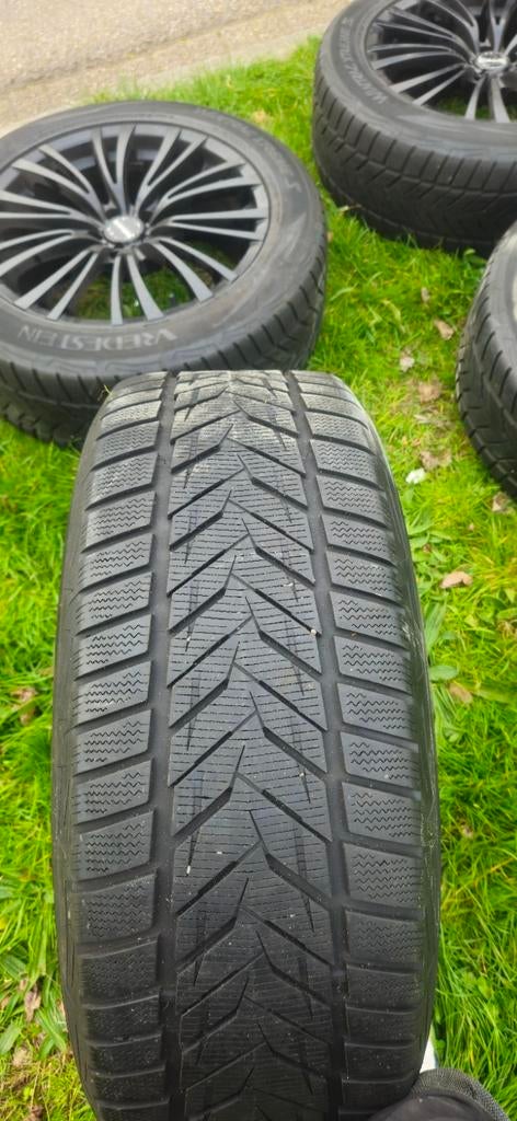 19 inch Lichtmetalen Velgen met Winterbanden 5x112, Auto-onderdelen, Ophalen of Verzenden