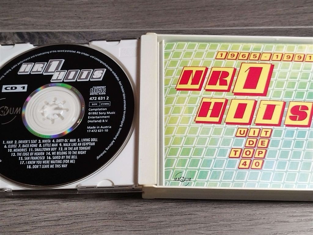 Nr 1 Hits Uit De Top 40 [1965 - 1991] 2CD, Ophalen of Verzenden, Zo goed als nieuw, Pop