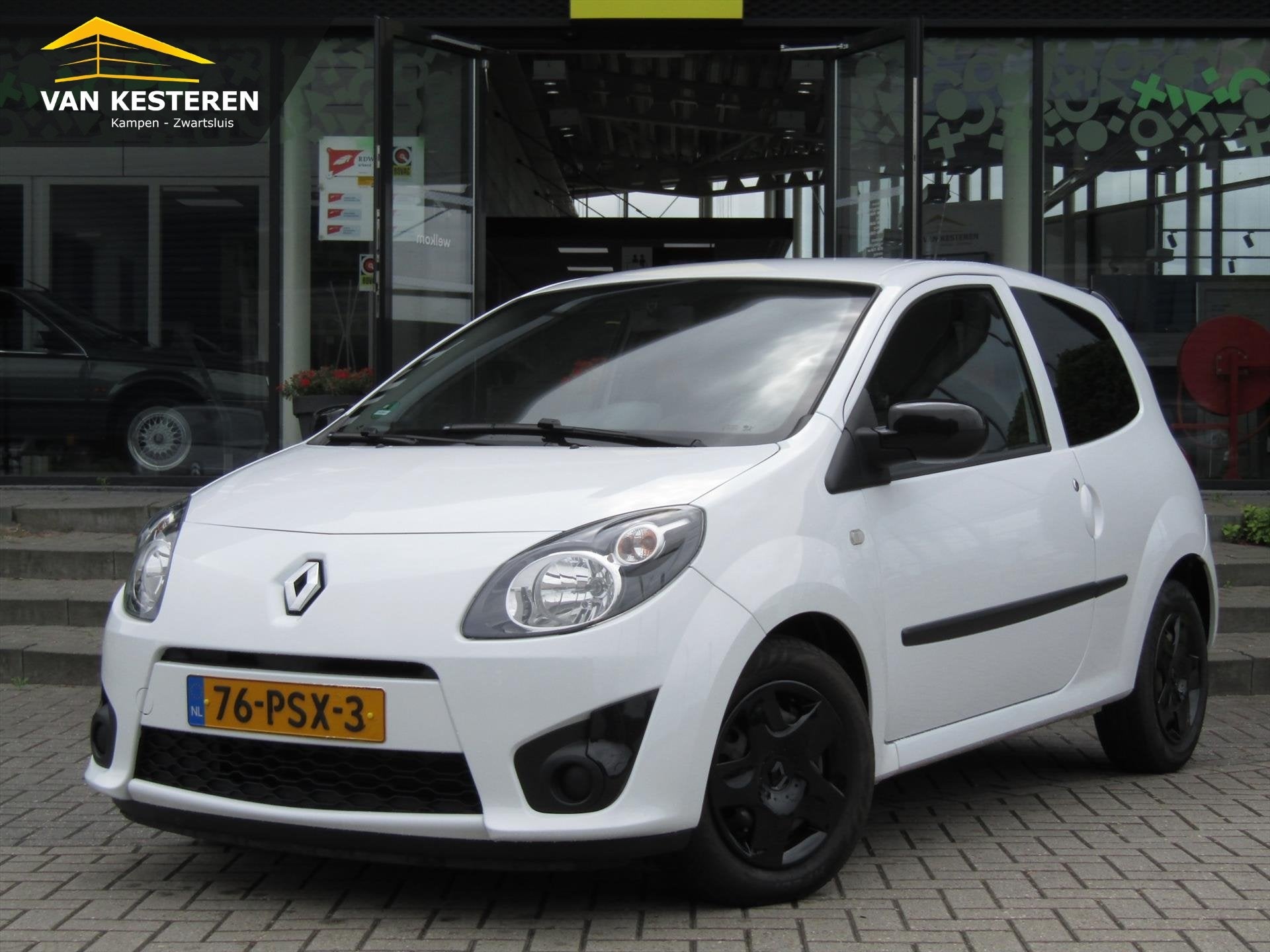 RENAULT Twingo 1.2 16V 75pk ECO² / 1e eigenaar, Auto's, Gebruikt, Zwart, 4 stoelen, Wit