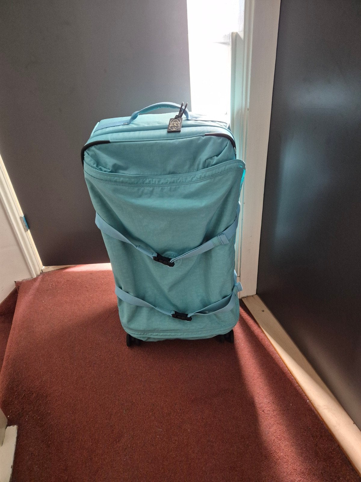 Kipling koffer, Sieraden, Tassen en Uiterlijk, Tassen | Reistassen en Weekendtassen, Ophalen, Blauw, Nieuw, 60 tot 80 cm