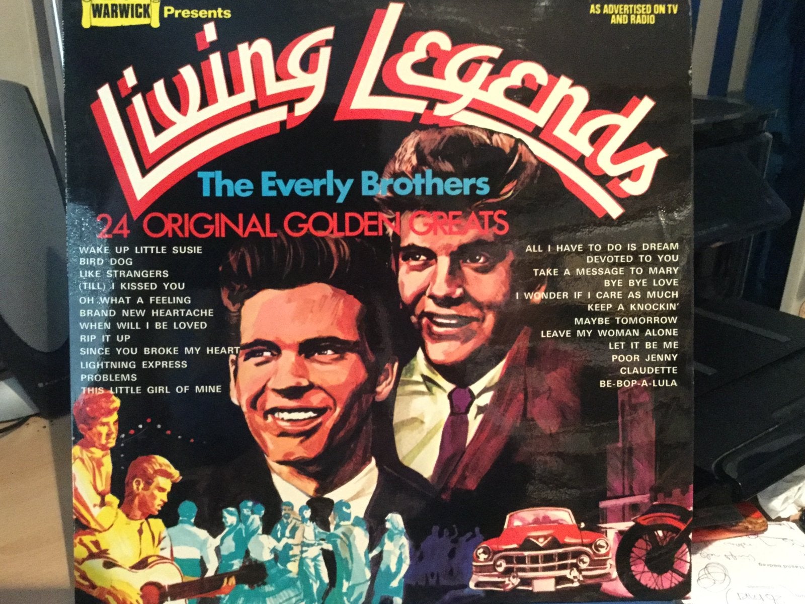 The Everly Brothers-Living legends. Original., Cd's en Dvd's, Ophalen of Verzenden, Zo goed als nieuw, 12 inch