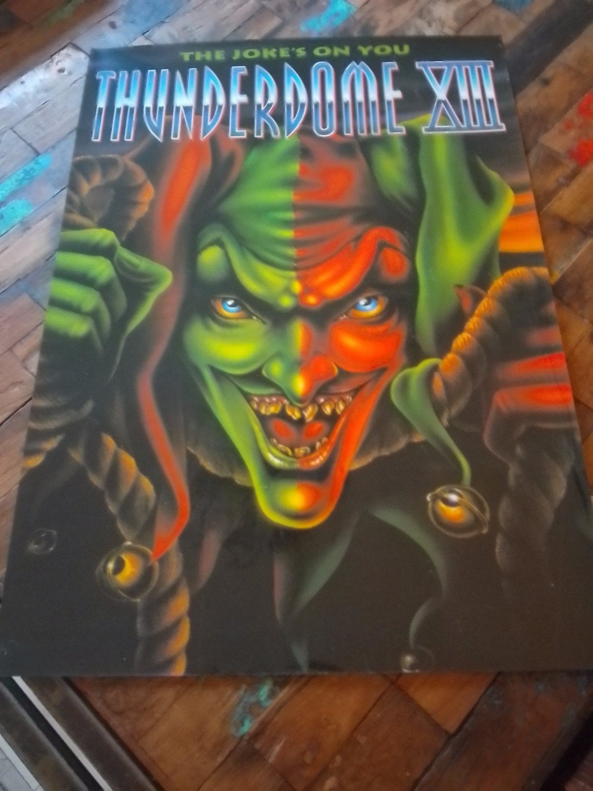 thunderdome 13 poster hardcore gabber 90s rave ID&T, Verzenden, A1 t/m A3