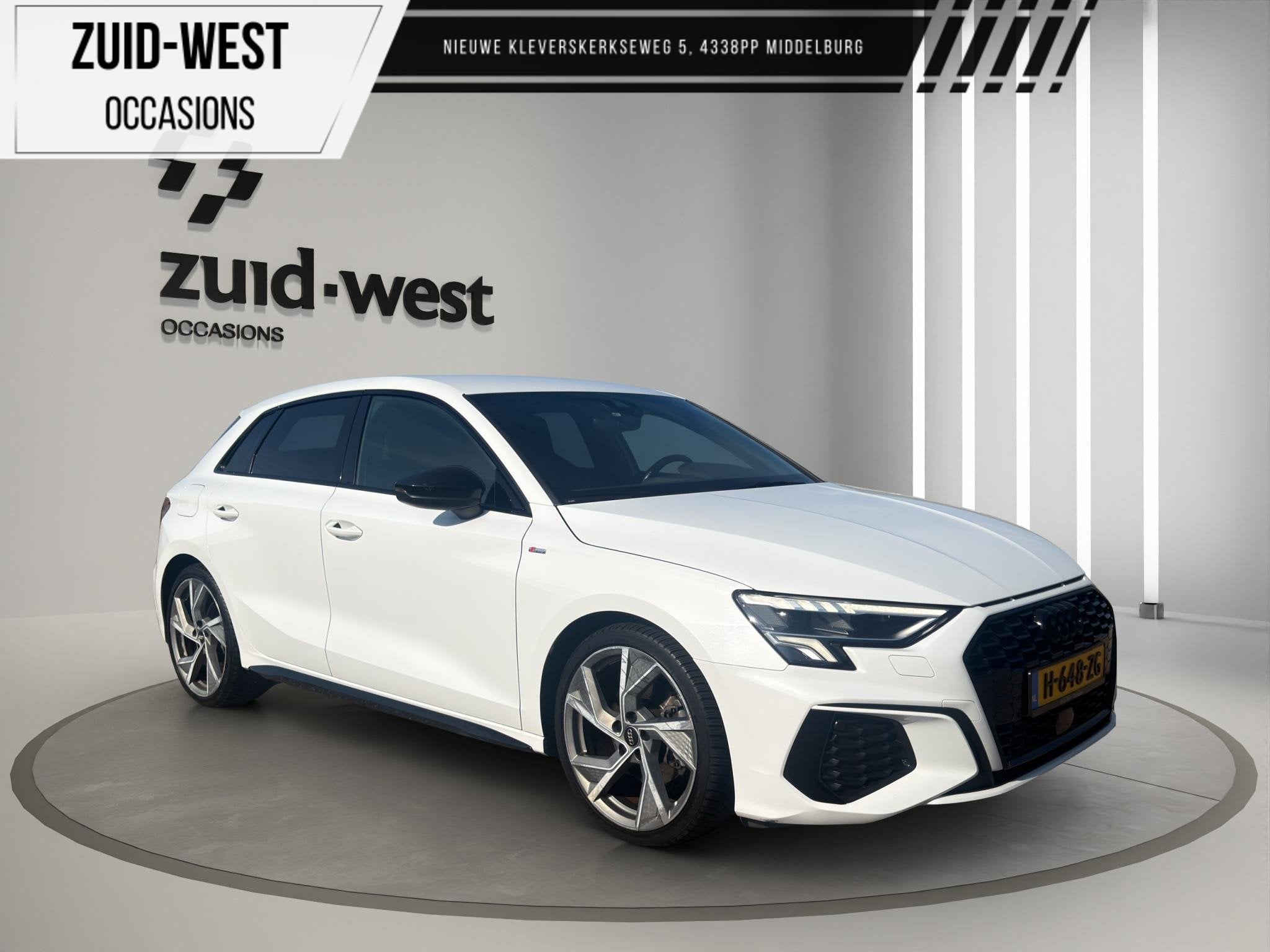 Audi A3 Sportback 35 TFSI S 3X S-Line Sfeer RS stoelen ACC C, Auto's, Audi, Voorwielaandrijving, 4 cilinders, 150 pk, Wit