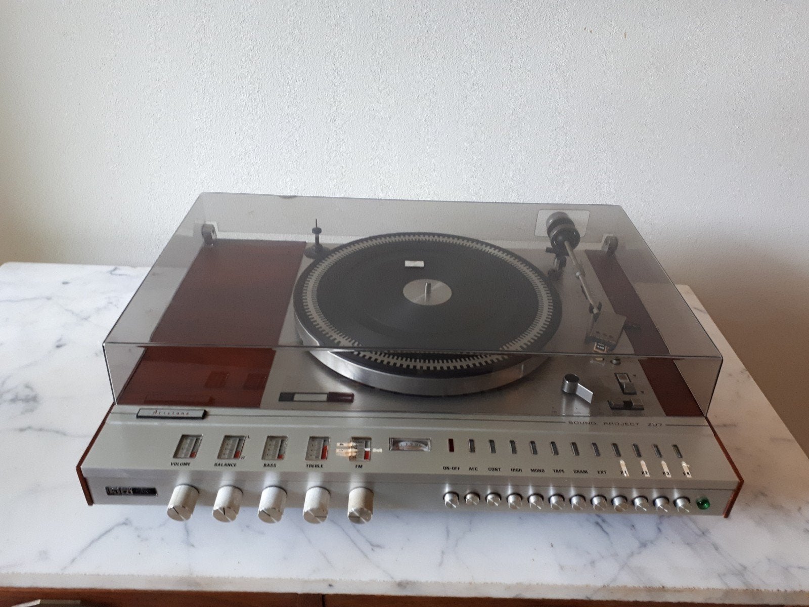Aristona DX 5891 platenspeler, Audio, Tv en Foto, Ophalen, Gebruikt, Platenspeler, Overige merken