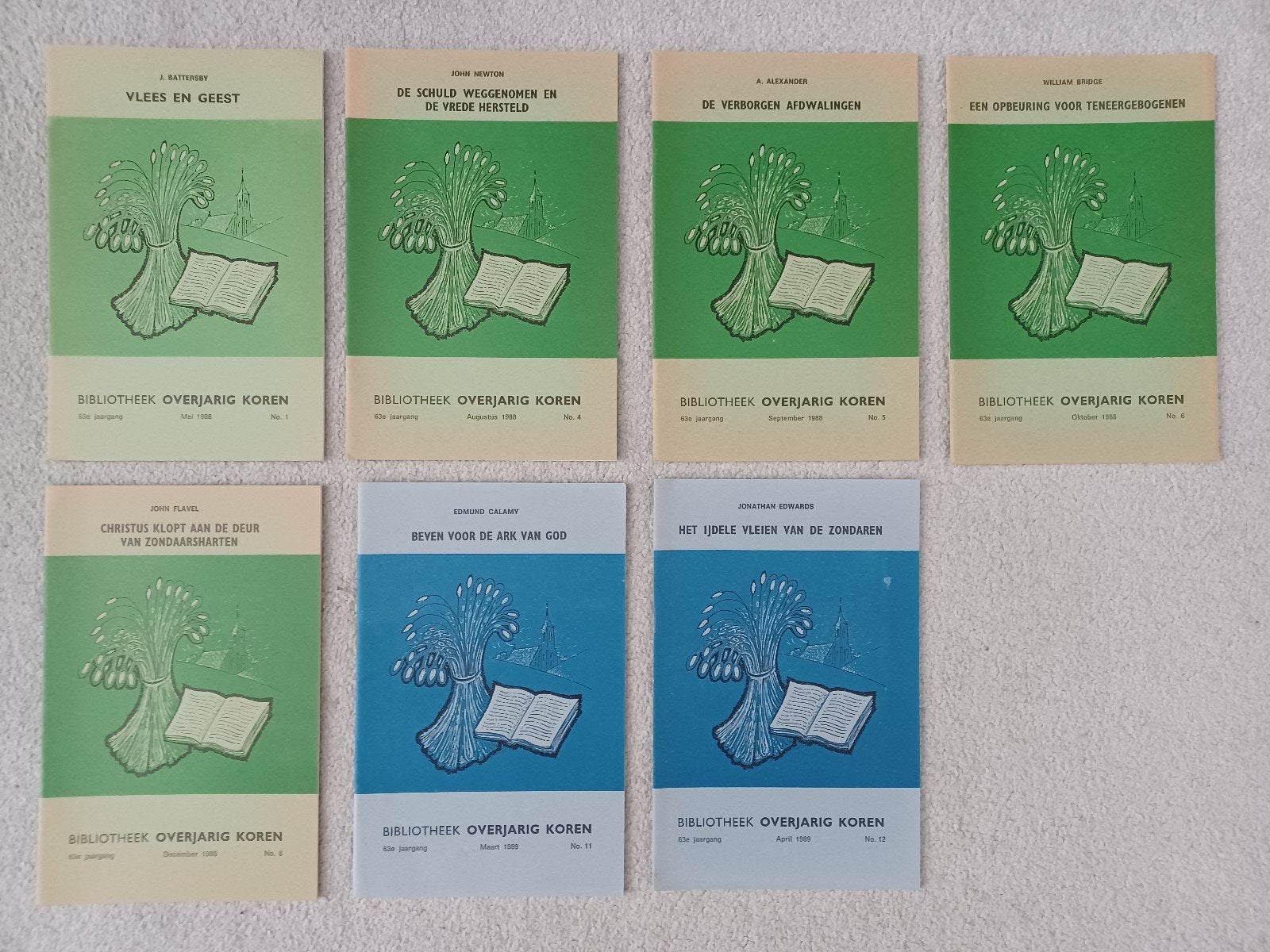 Bibliotheek overjarig koren, Ophalen of Verzenden, Gelezen
