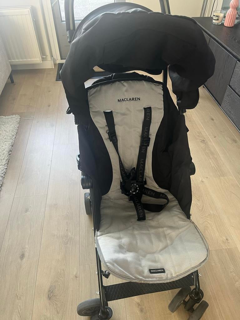 Maclaren buggy met regenhoes - Zo goed als nieuw, Caravans en Kamperen, Bolderkarren, Ophalen, Zo goed als nieuw