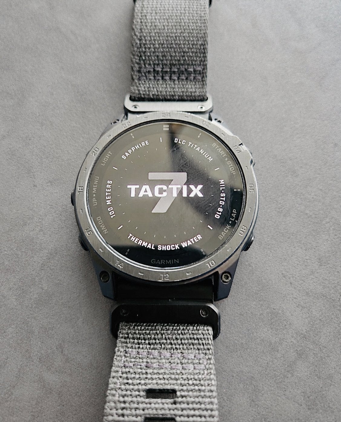 Garmin Tactix 7 Amoled Sapphire 51mm, Gebruikt, Verzenden, Zwart, Waterdicht