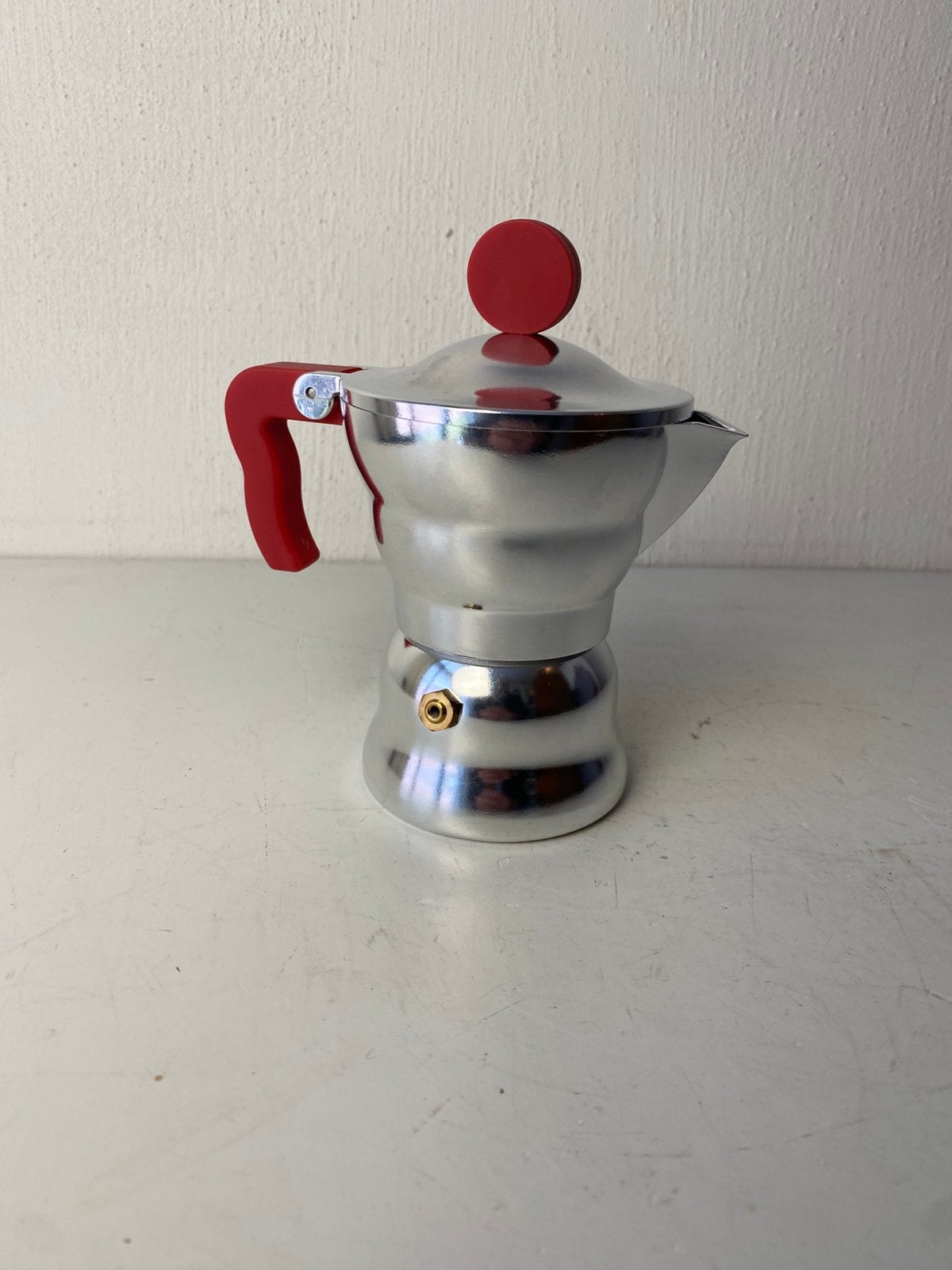 Alessi Italy percolator Moka espressomaker (AAM33/1 R), Italie, Overige modellen, Nieuw, Gemalen koffie