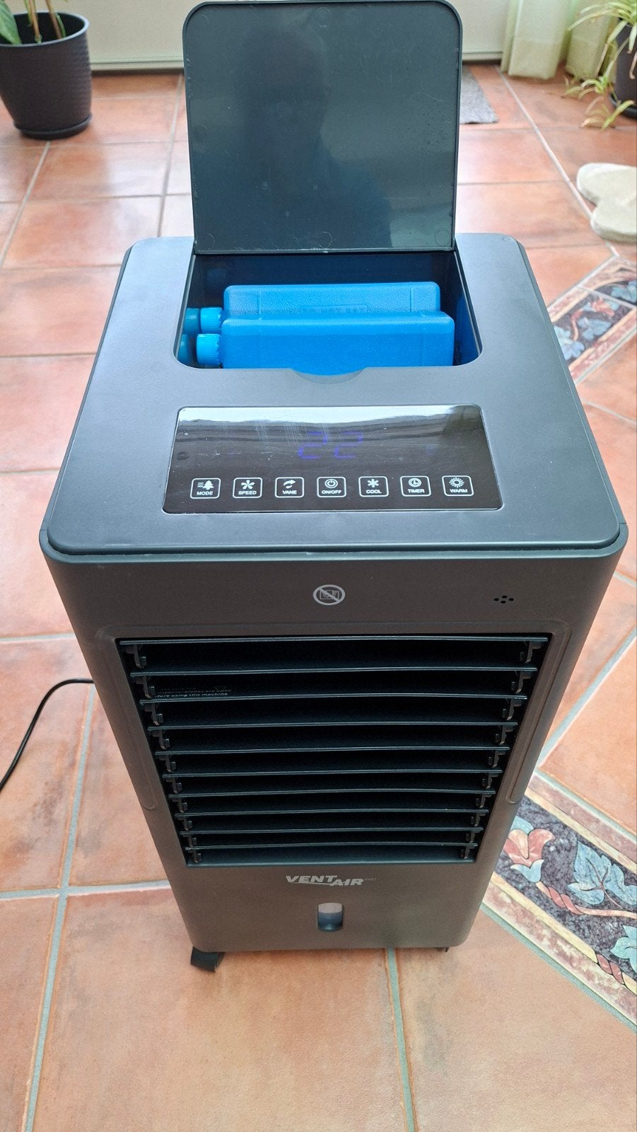 Vent Air Pro 5-in-1 Mobiele Koeler, Verwarmer, Ontvochtiger, Ophalen, Timer, Minder dan 60 m³, 3 snelheden of meer