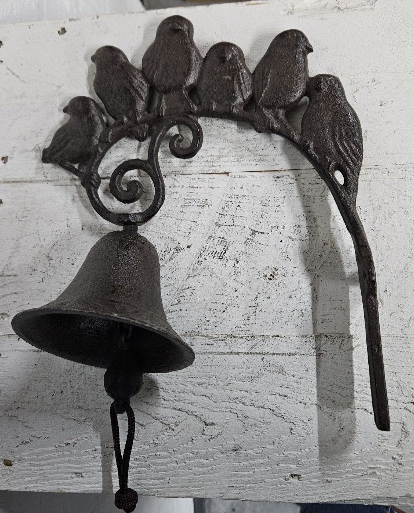 6 VOGELS / DEURBEL / GIETIJZER, Tuin en Terras, Huis en tuin decoratie Marie, Nieuw, Info@huisentuindecoratiemarie.nl, Peize