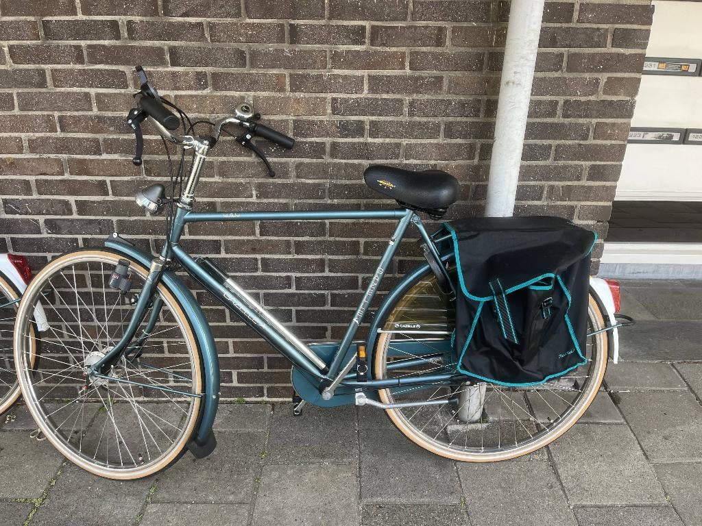 Herenfiets, Gebruikt, Versnellingen, Ophalen of Verzenden, 57 tot 61 cm