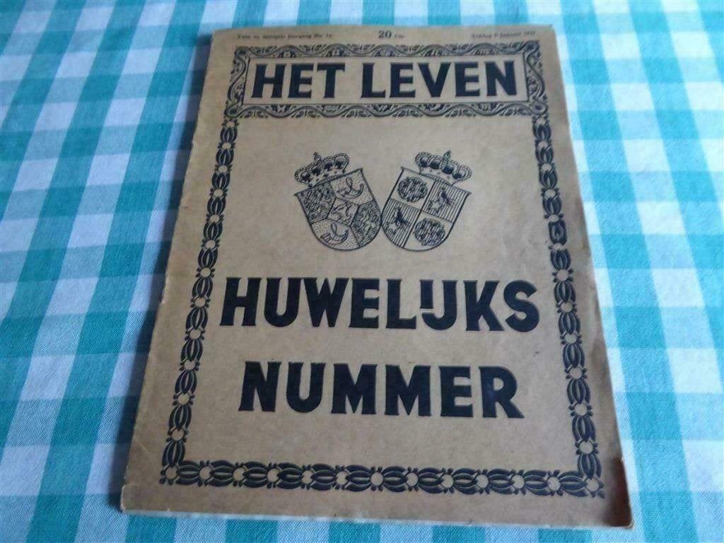 Koninklijkhuis, Huwelijksnummer., Ophalen of Verzenden, Gebruikt, Nederland, Tijdschrift of Boek