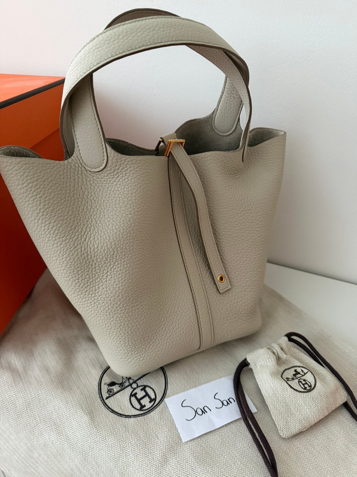 Hermes picotin, Sieraden, Tassen en Uiterlijk, Tassen | Damestassen, Ophalen of Verzenden, Nieuw, Overige kleuren, Handtas