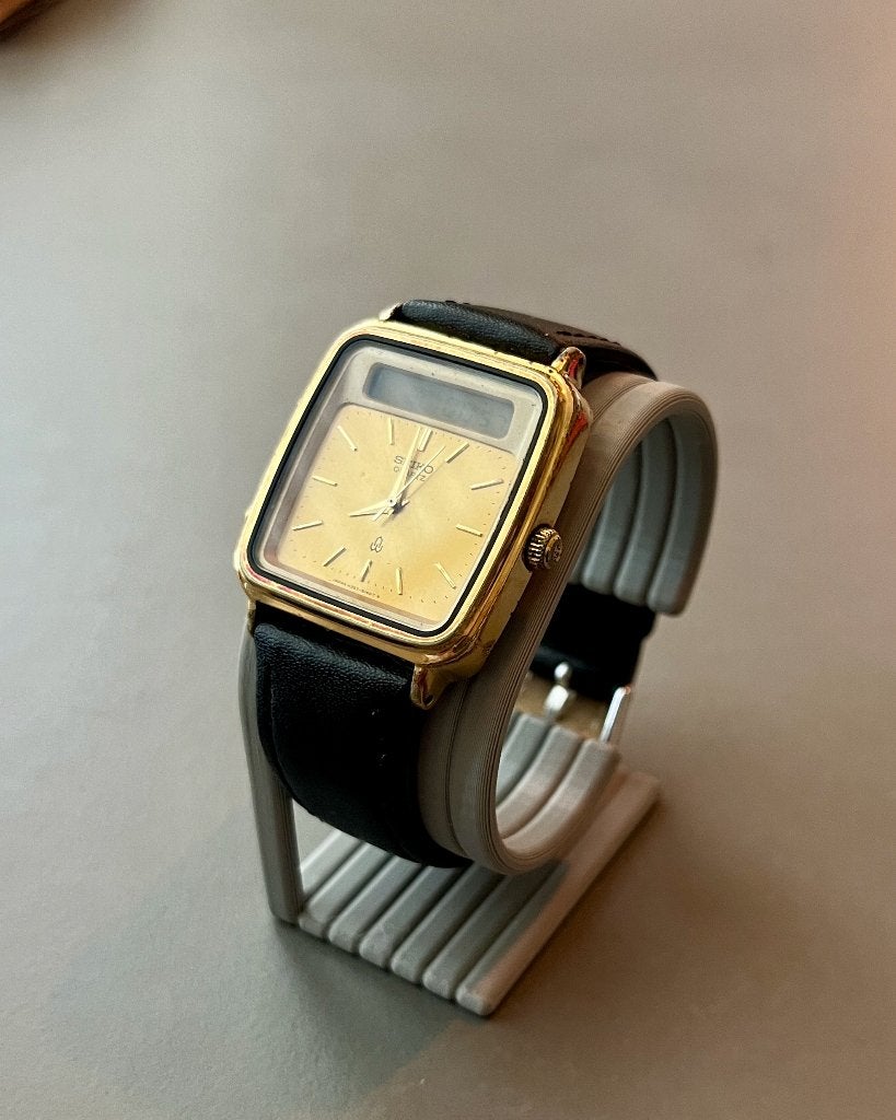 vintage Seiko horloge, Seiko, Staal, Polshorloge, Ophalen of Verzenden