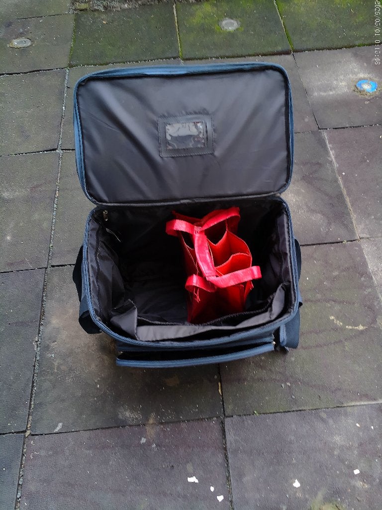 vissen, Watersport en Boten, Hengelsport | Algemeen, Ophalen, Zo goed als nieuw, Koffer of Tas