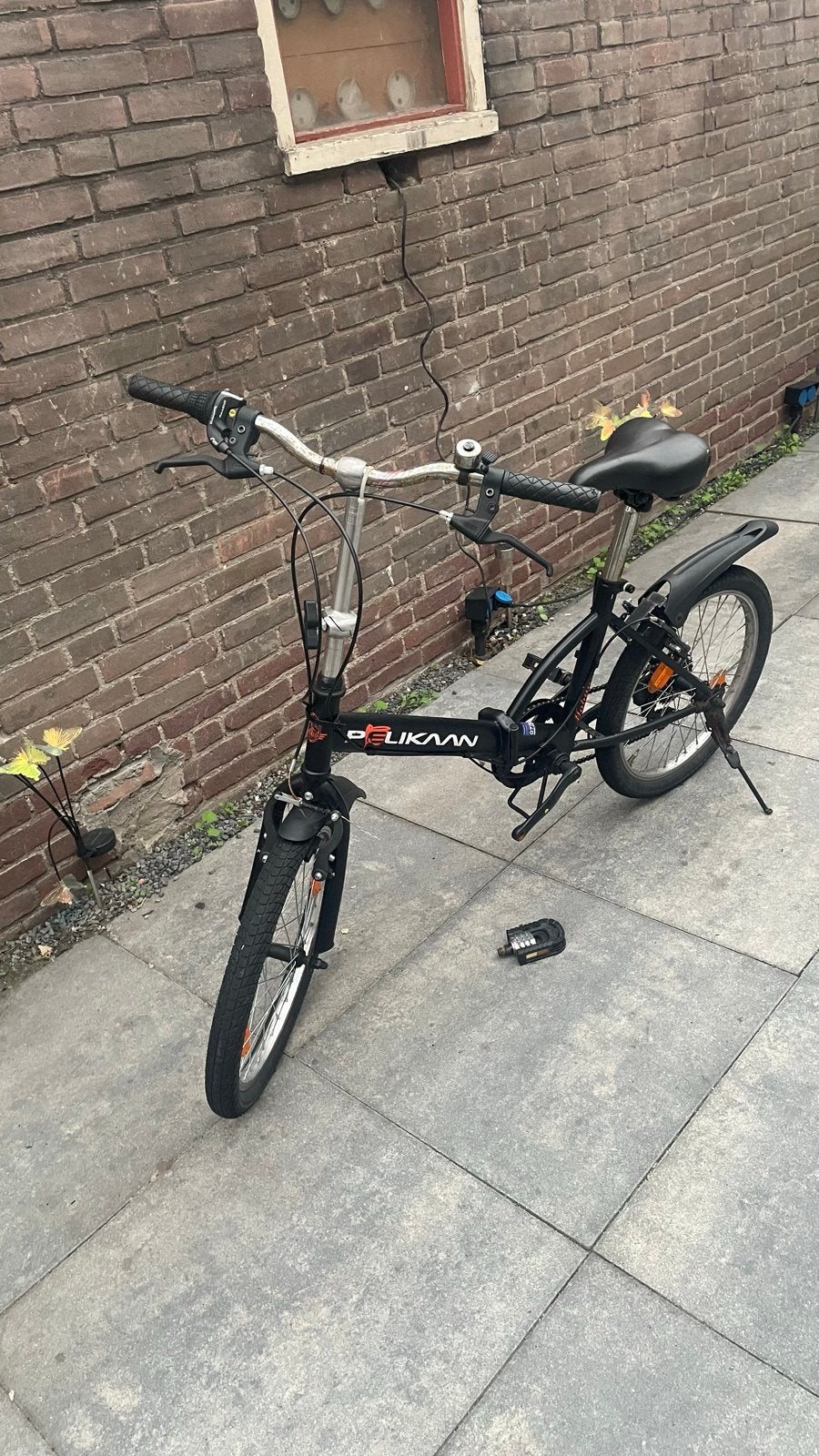 Opvouwbare vouwfiets - Ideaal voor woon-werkverkeer, Overige merken, 20 inch of meer, Gebruikt, Velgrem