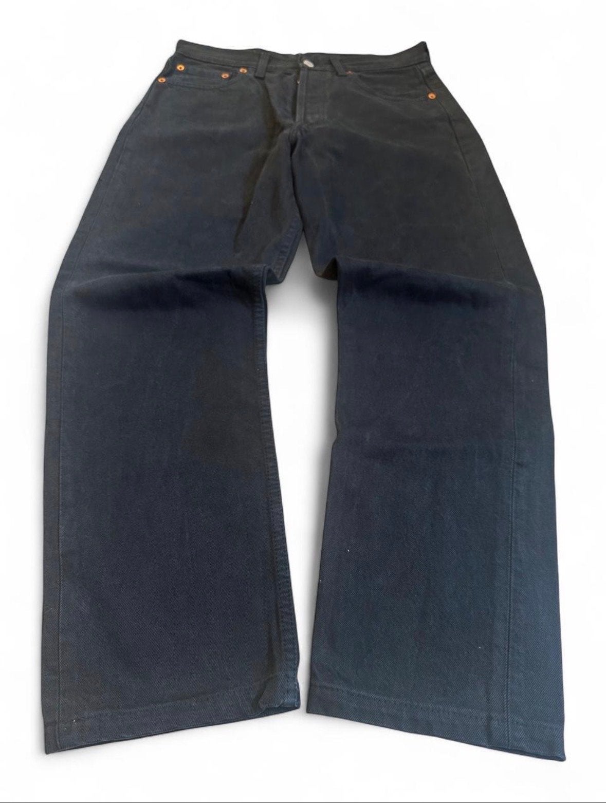 Vintage Levi's 510 Made in UK Zwarte Jeans W30 L29 Tapered, Ophalen of Verzenden, Gedragen, Zwart, W32 (confectie 46) of kleiner