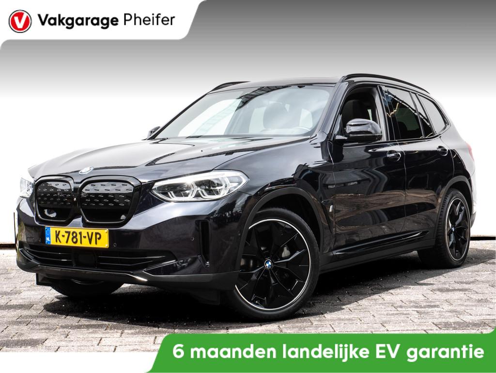 BMW iX3 High Executive 80 kWh SOH 96% Panoramadak/ Head up/, Automaat, Achterwielaandrijving, Gebruikt, Zwart