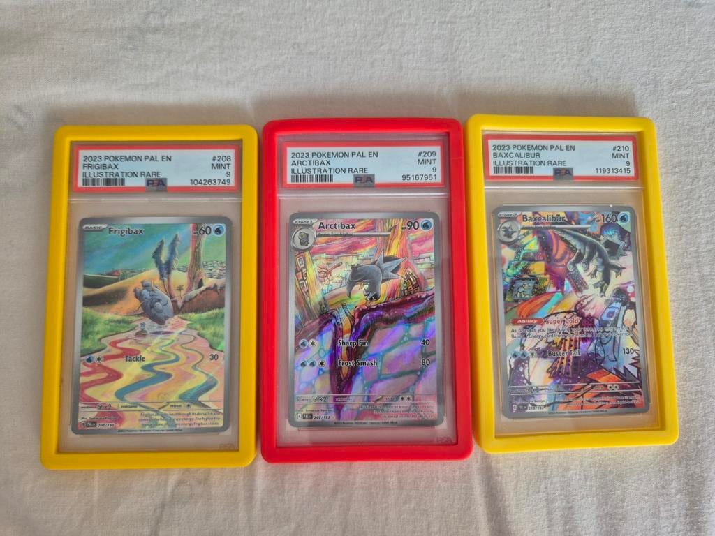 Arctibax frigibax baxcalibur art set PSA 9 paldea evolved, Ophalen of Verzenden, Zo goed als nieuw