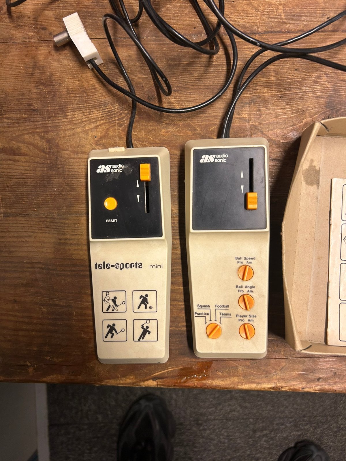Vintage Audiosonic Tele-Sports spel computer, Spelcomputers en Games, Ophalen