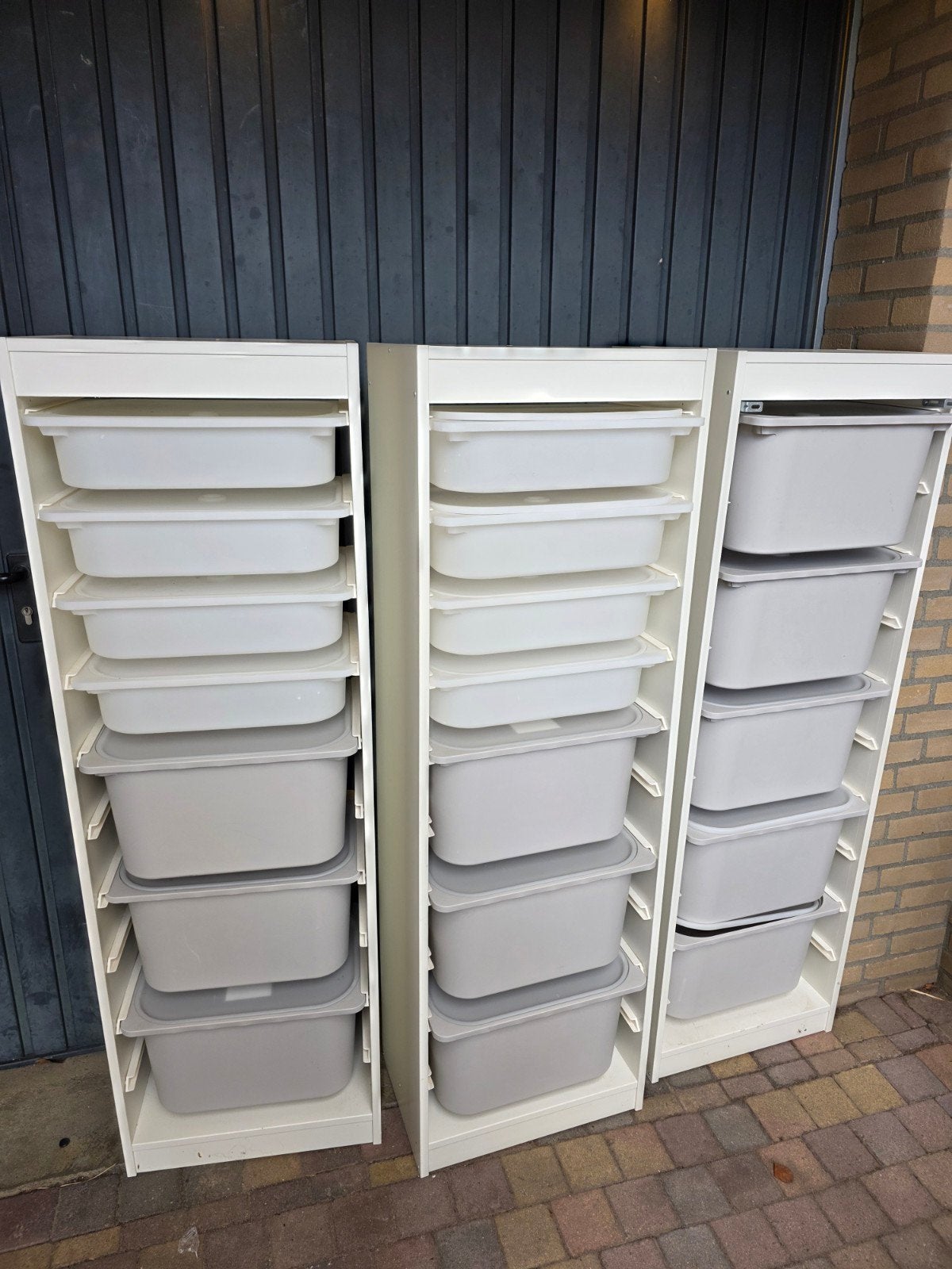 IKEA Trofast opbergkasten met bakken (3 stuks), Ophalen, Gebruikt