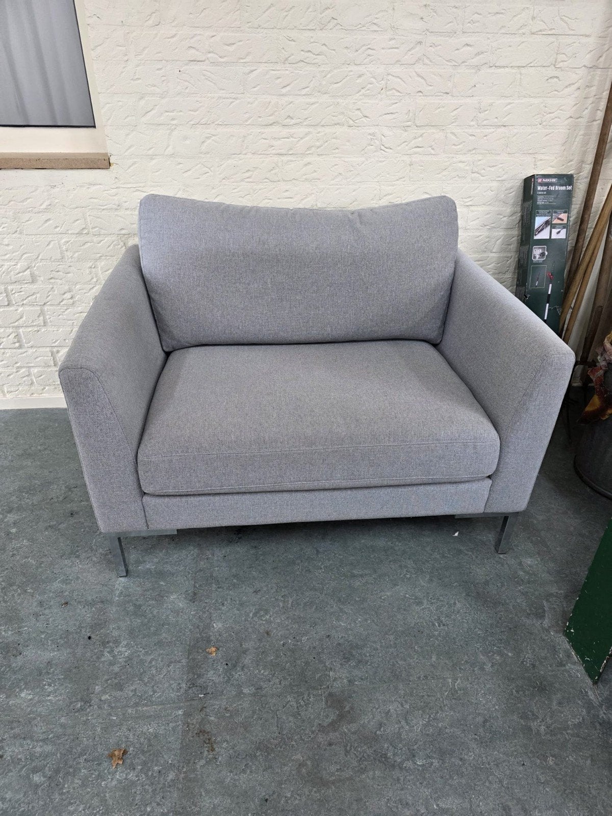 Mooie loveseat, zo goed als nieuw, Tweepersoons, 75 tot 100 cm, Ophalen of Verzenden, Zo goed als nieuw