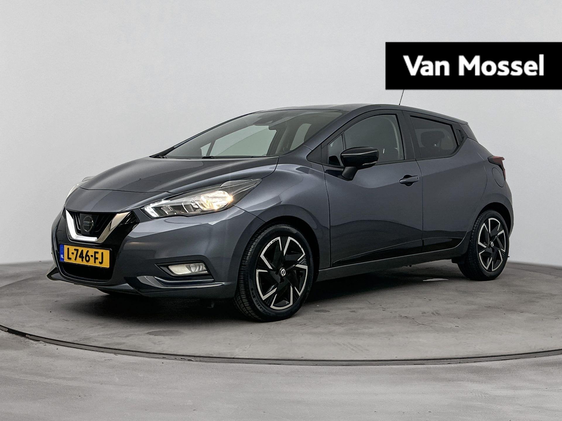 Nissan Micra 1.0 IG-T N-Design 93PK | Navigatie via Telefoon, Auto's, Voorwielaandrijving, Stof, Euro 6, Origineel Nederlands