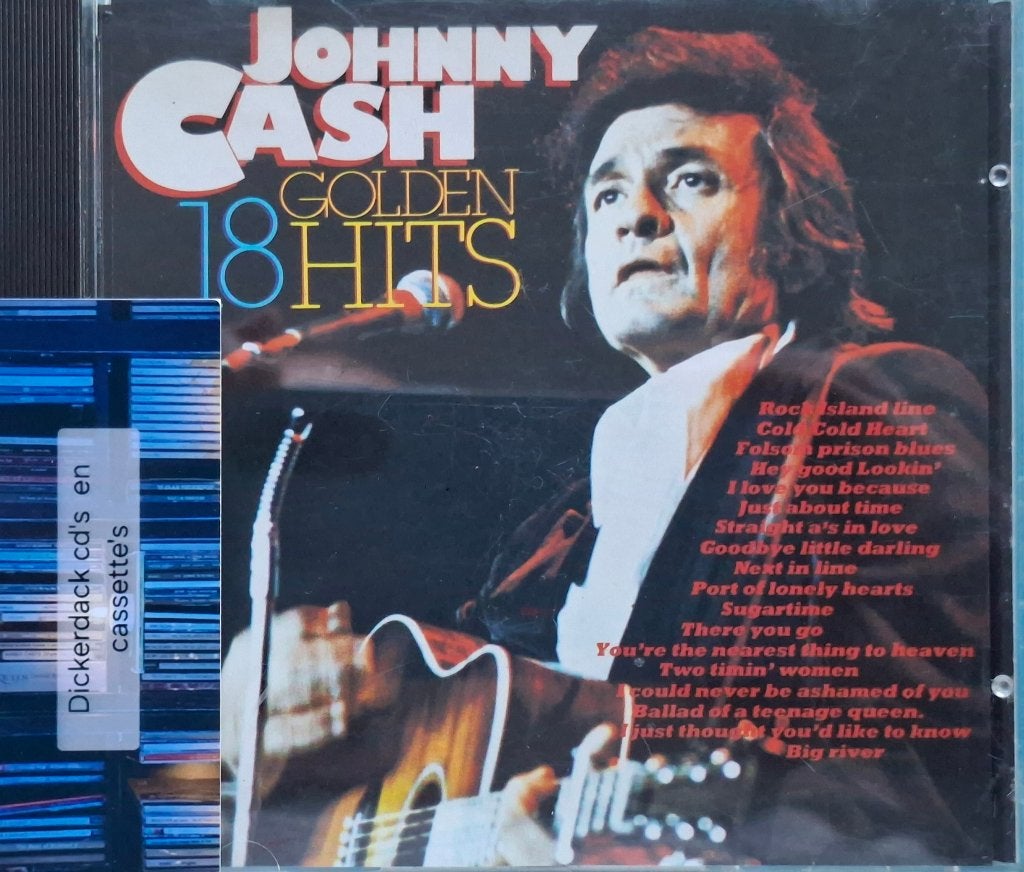 Johnny Cash; 18 golden hits, Cd's en Dvd's, Ophalen of Verzenden, Gebruikt