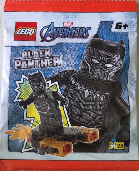 Black Panther with Hoverboard marvel avengers paper bag, Ophalen of Verzenden, Nieuw, Duplo