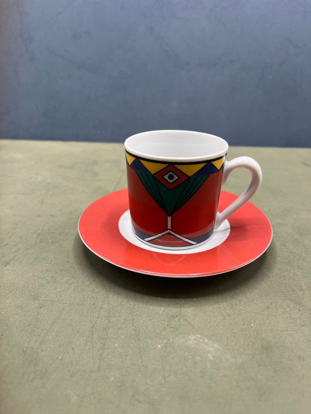 Mooi Kahla Espresso kopje met schoteltje, Ophalen, Gebruikt, Overige merken, Keramiek