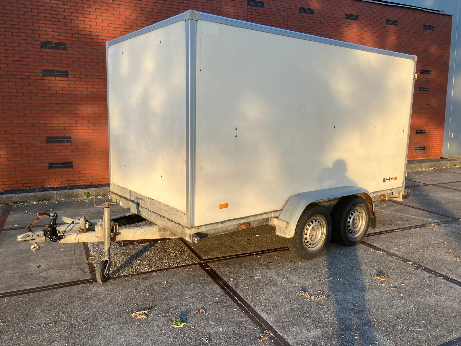 Aanhangwagen grbruikt dicht, Auto diversen, Aanhangers en Bagagewagens, Ophalen, Zo goed als nieuw