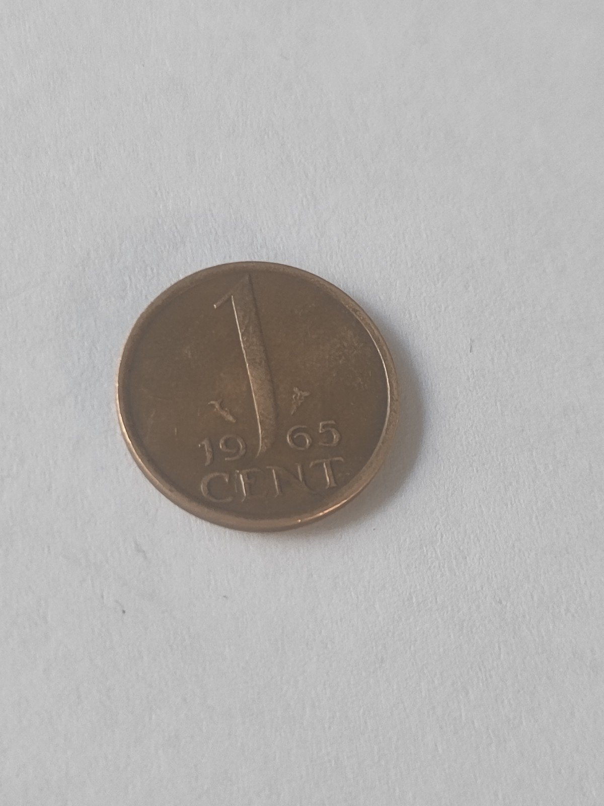 Nederland 1 cent 1965 Juliana, Postzegels en Munten, Munten | Nederland, Ophalen of Verzenden, Koningin Juliana, 1 cent, Losse munt