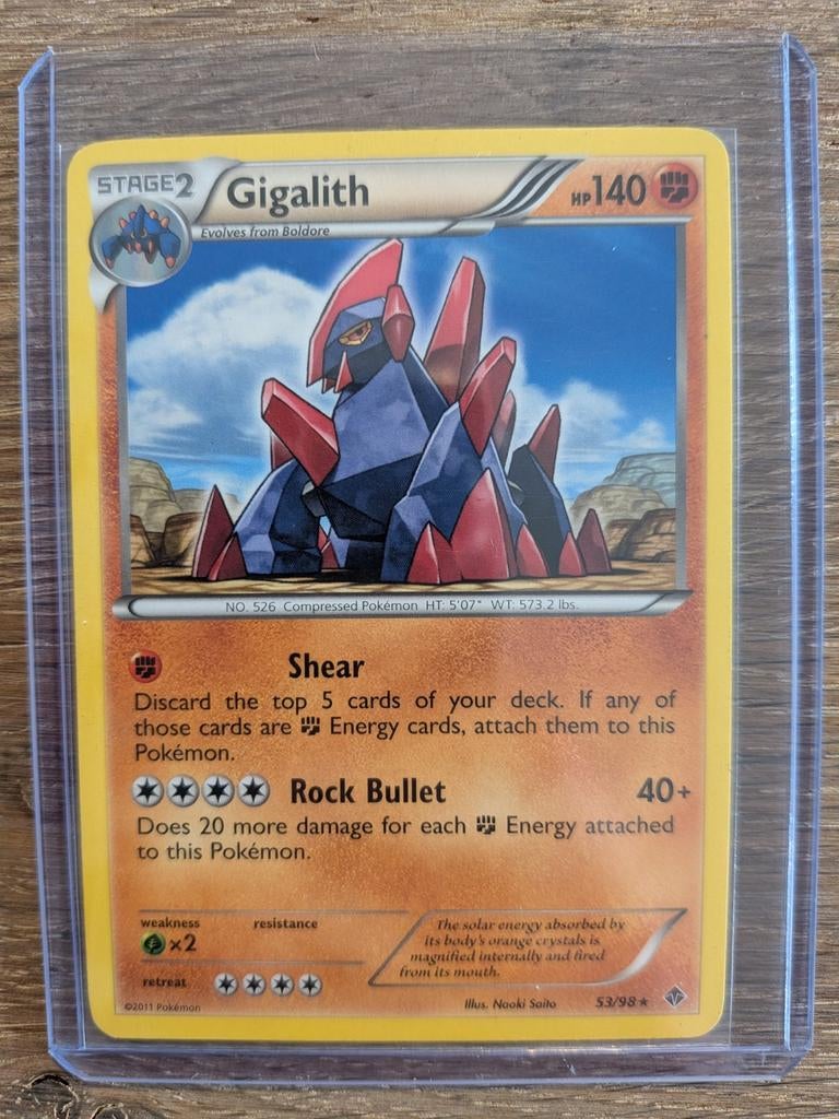 Gigalith uit B&W Emerging Powers 53/98, Ophalen of Verzenden, Zo goed als nieuw, Losse kaart