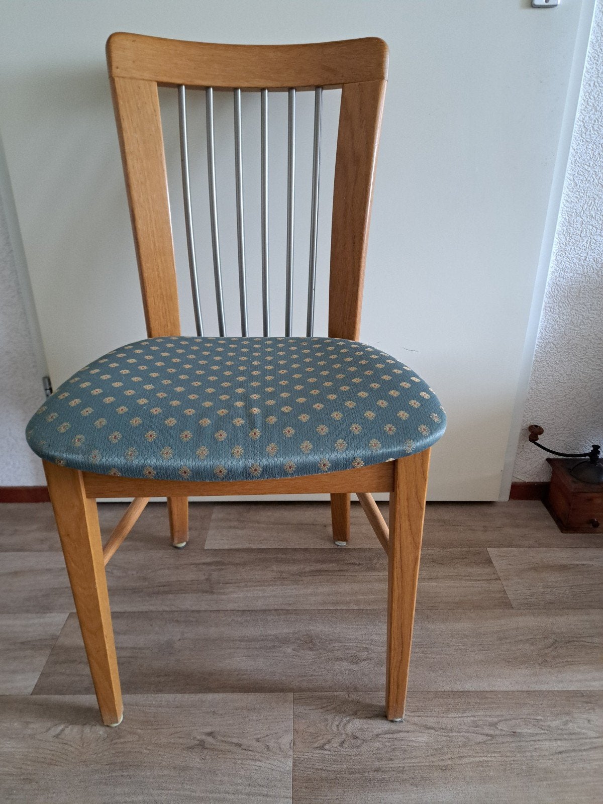 Eettafel 80x80 (uitschuifbaar) met 4 stoelen, Gebruikt, 50 tot 100 cm, Vierkant, Vier personen