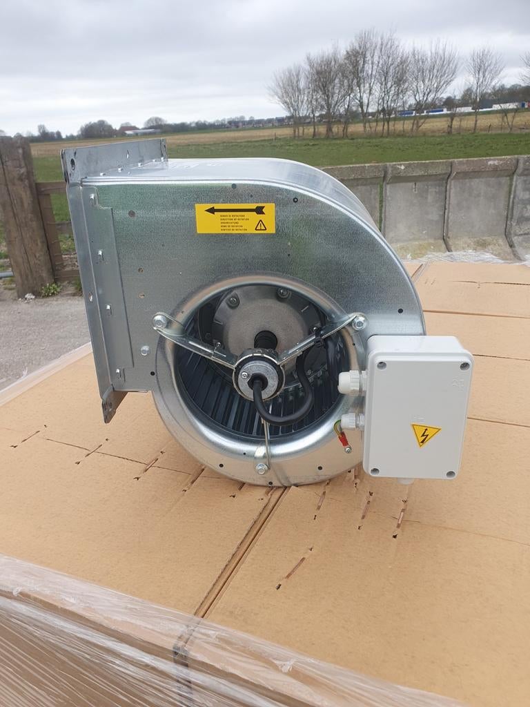 Centrifugaalventilator  Nicotra Gebhardt DDM 7/9 E6G3304, Ophalen of Verzenden, Afzuiger, Nvt, Nvt