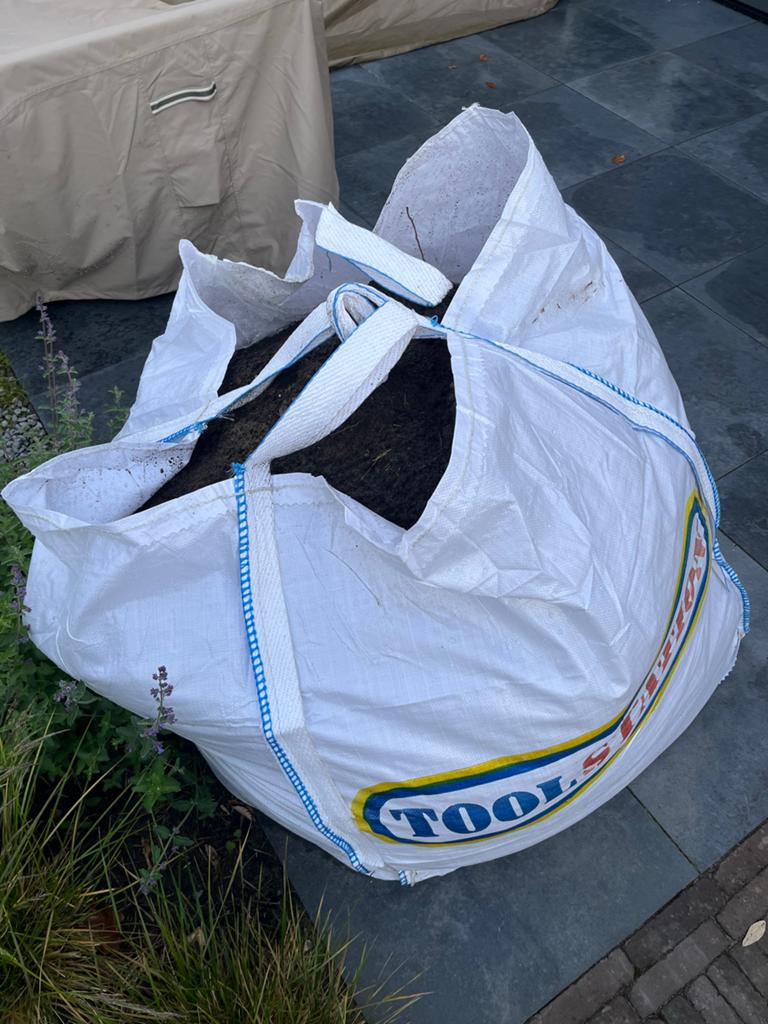 Big Bag Tuinaarde, Ophalen, Tuinaarde