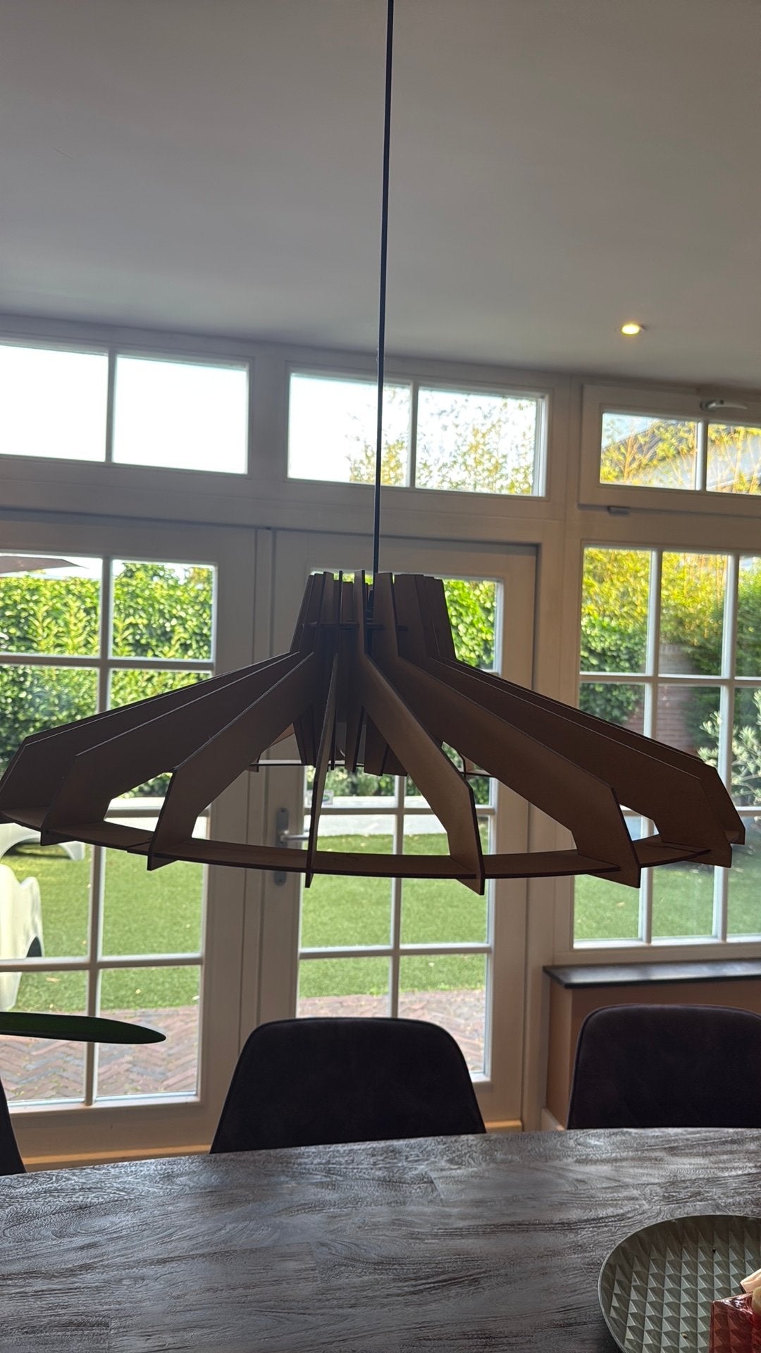Van tjalle en jasper lamp, Ophalen, Gebruikt, Hout, Minder dan 50 cm