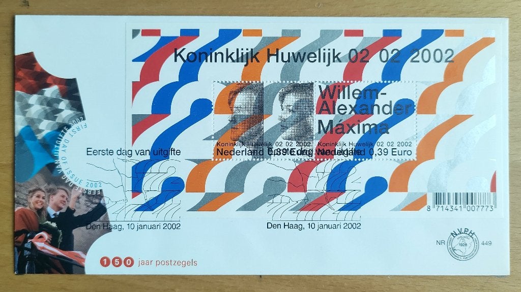 FDC 449 en postzegelmapje 257, Postzegels en Munten, Postzegels | Eerstedagenveloppen, Ophalen of Verzenden, Onbeschreven, Nederland
