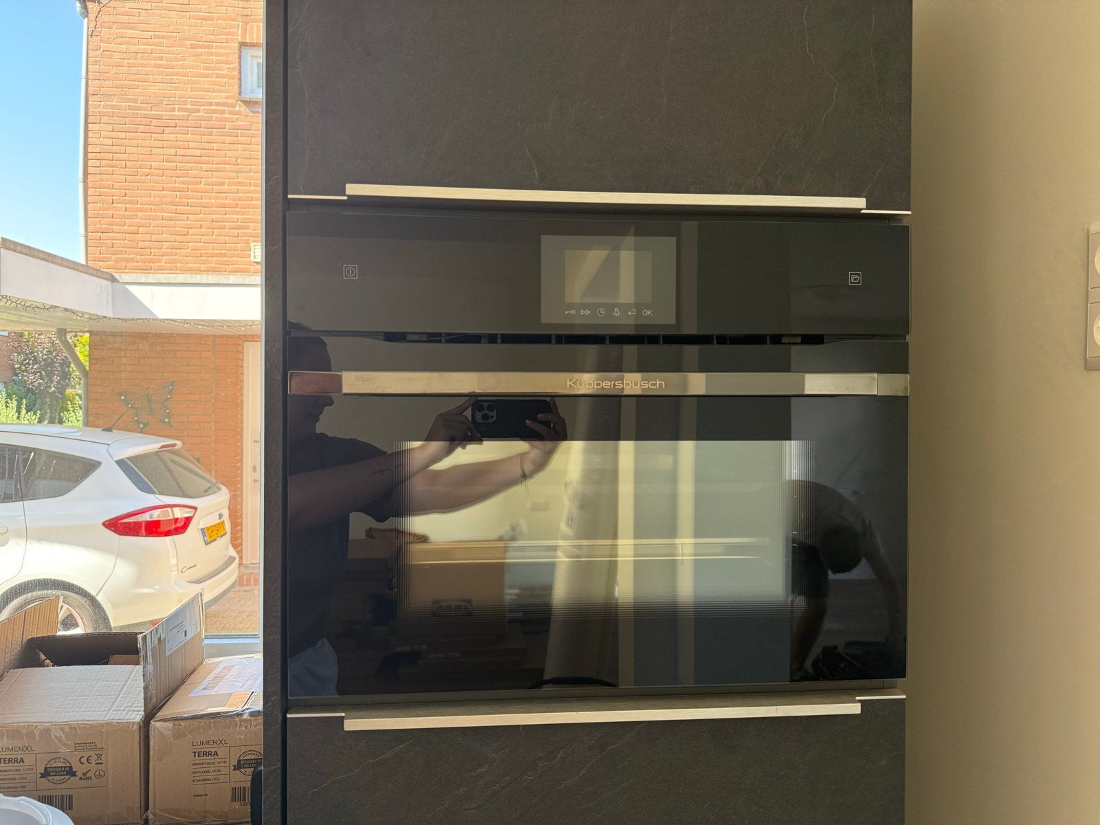 Nieuwe Küppersbusch CBD6550.0S Inbouw Stoomoven, Ophalen, 45 tot 50 cm, Overige merken, Nieuw