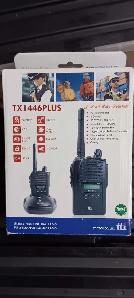 Portofoon pro TX 1446, Verzenden, Zo goed als nieuw, 2 to 5 km, Portofoon of Walkie-talkie