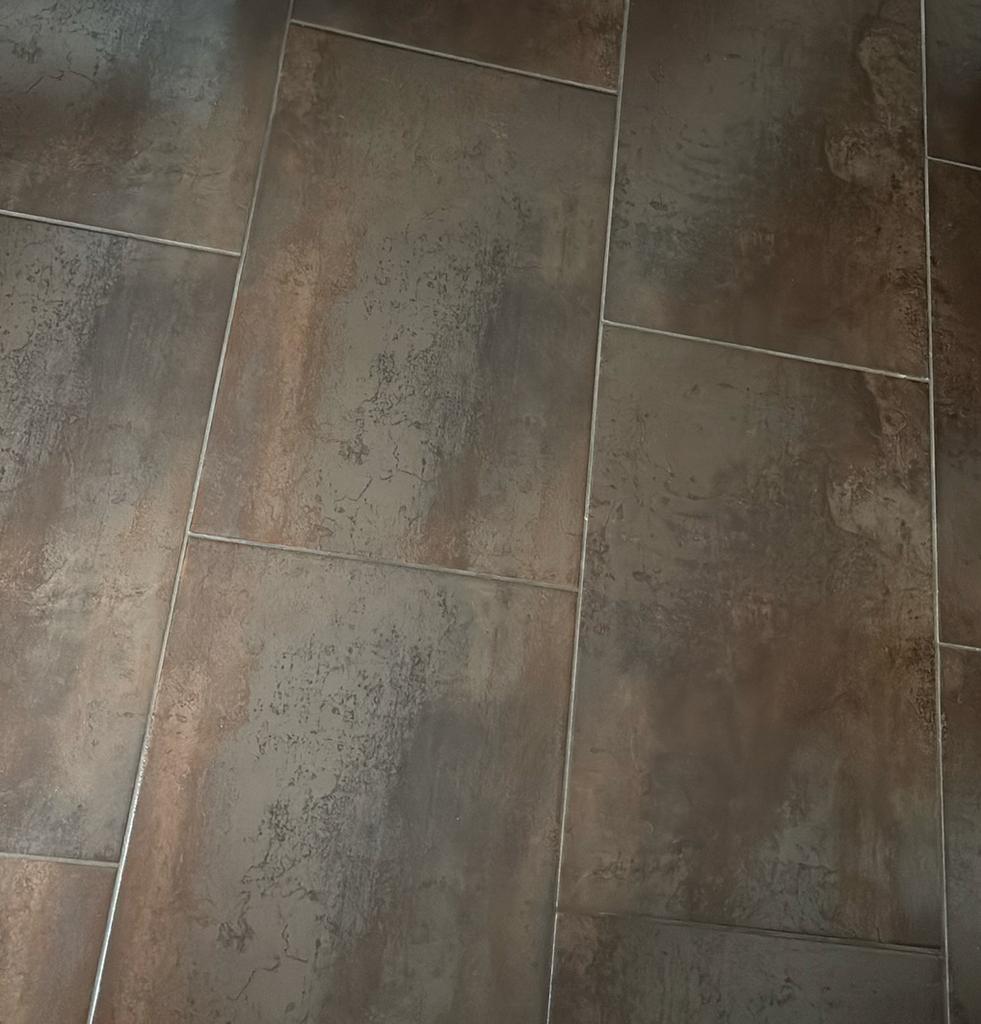 Imola design tegels 40X60 - metal look - 19 st, Doe-het-zelf en Verbouw, Tegels, Ophalen, Zo goed als nieuw, 10 m² of meer, Vloertegels