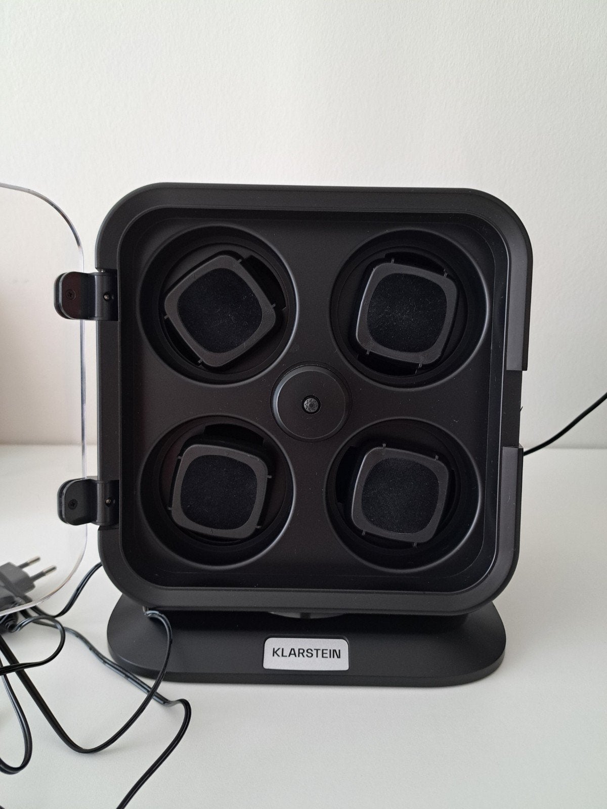 Watchwinder Klarstein Clover 4 horloges ZGAN!!, Ophalen of Verzenden, Zo goed als nieuw