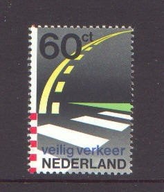 Nederland 1982 1270 Veilig Verkeer, Postfris, Postzegels en Munten, Ophalen of Verzenden, Na 1940, Postfris