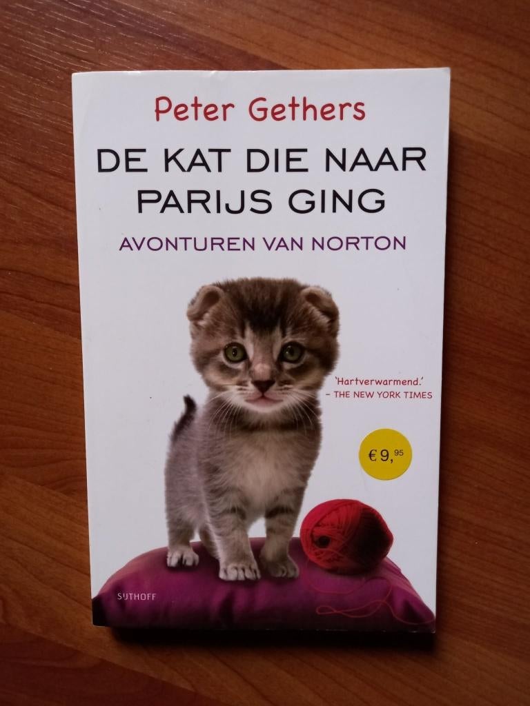 De kat die naar Parijs ging - Peter Gethers, Boeken, Verzenden, Zo goed als nieuw, Peter Gethers, Amerika