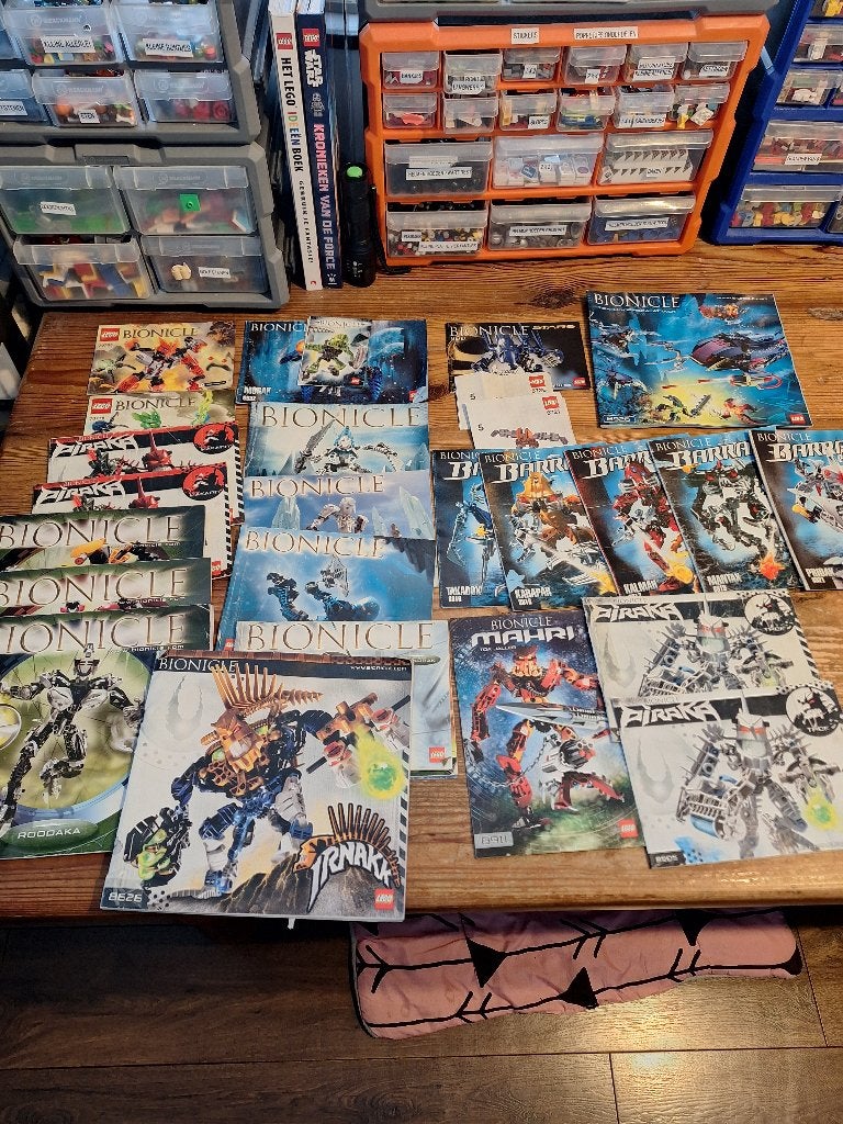 Lego Bionicle boekjes, Gebruikt, Bionicle, Lego, Overige typen