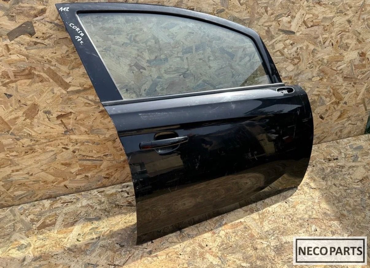 OPEL CORSA E PORTIER DEUR RECHTS COMPLEET ORIGINEEL, Auto-onderdelen, Carrosserie en Plaatwerk, Achterklep, Opel, Achter, Gebruikt