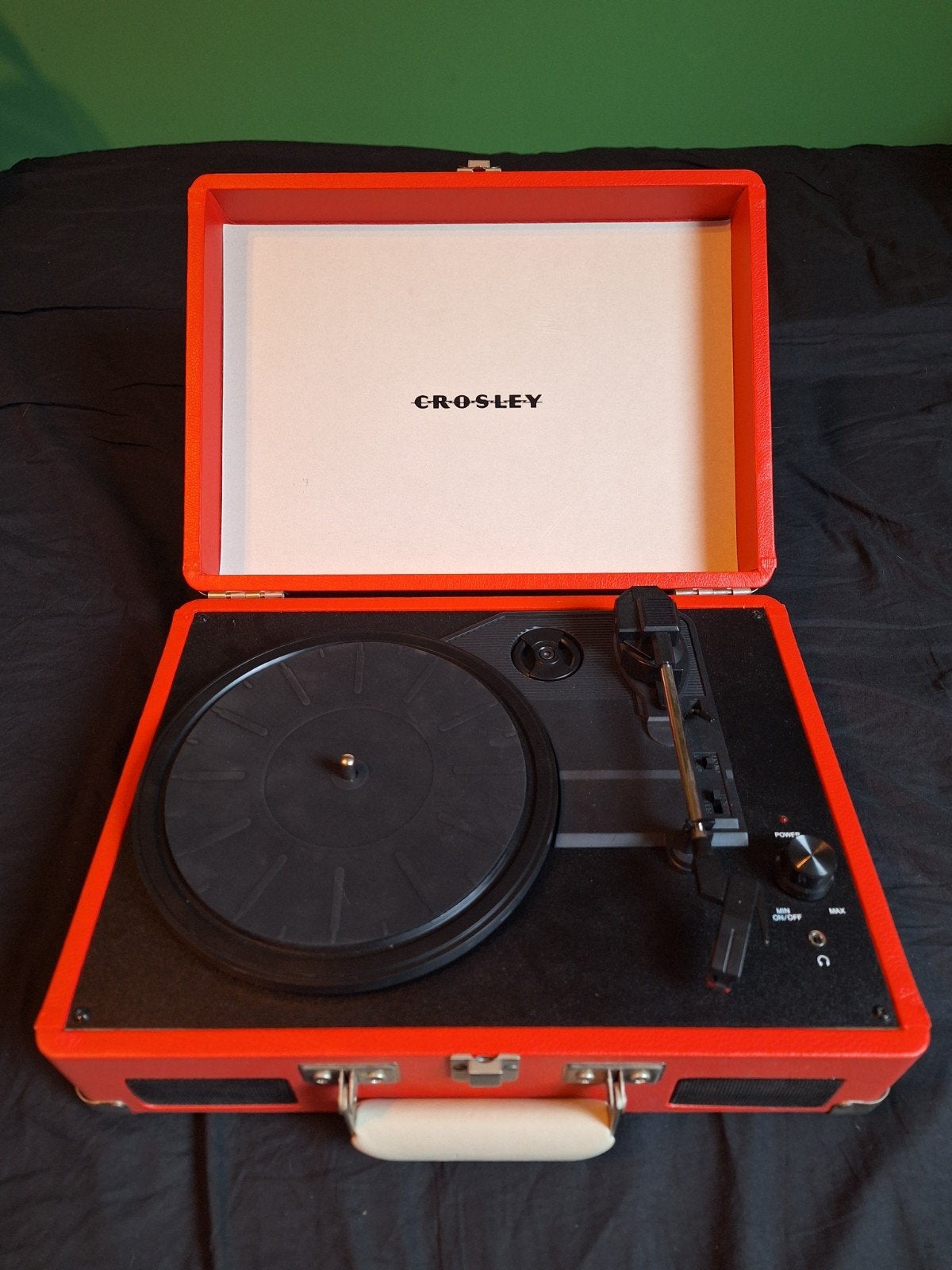Crosley Platenspeler (CR8005C) - Draagbaar en Stijlvol, Ophalen of Verzenden, Gebruikt, Platenspeler, Overige merken