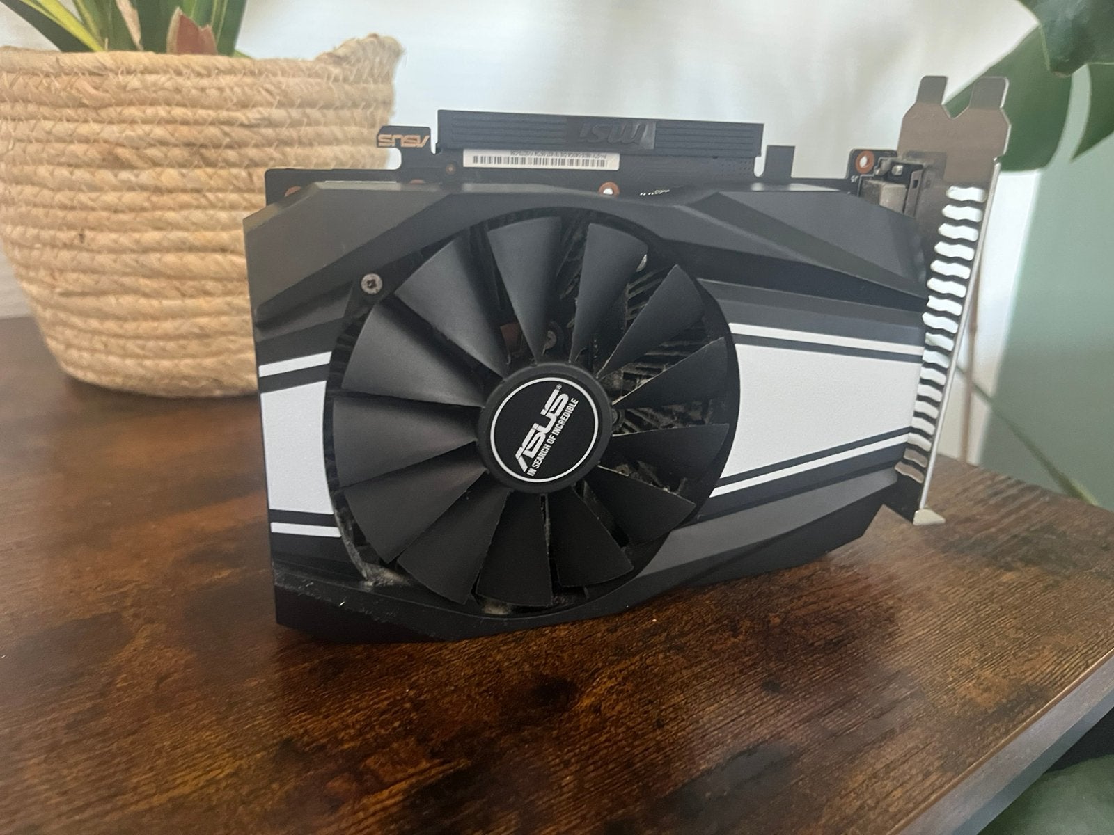 ASUS GeForce GTX 1660 SUPER 6GB, Computers en Software, Videokaarten, Ophalen, PCI-Express 3, GDDR6, Zo goed als nieuw